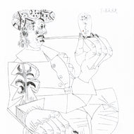 OLD RETIRED BUCCANEER SMOKING HIS PIPE