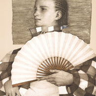 CHLAPEC S BÍLÝM VĚJÍŘEM