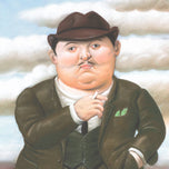 MAN SMOKING