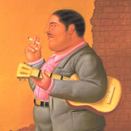 MAN WITH BANJO