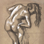 APRÈS LE BAIN, FEMME S'ESSUYANT