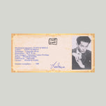 LYING NAKED GIRL IN A STRIPED SLIPS