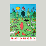 PLAKÁT VÝSTAVY FRANTIŠKA RINGO ČECHA (A1)